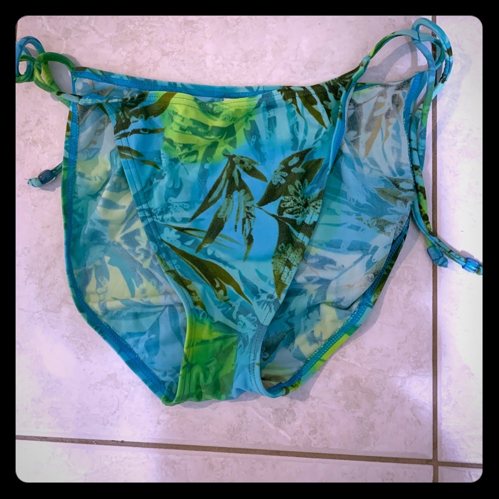 Liquid Blue tropical bikini bottom